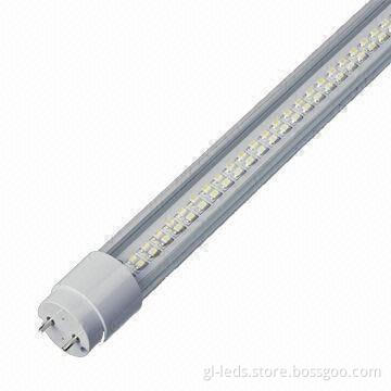 High-powered LED Tube with 50 to 60Hz Frequency, 100 to 240V AC Input Voltage, Made of PC Material